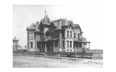 CAREY-MANSION-1884 A historic photo of the Carey Mansion from 1884.