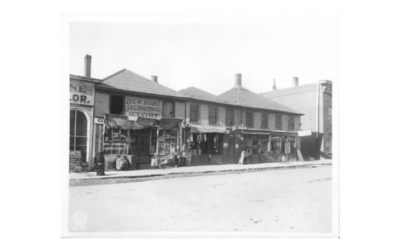 DINEEN-BUILDING-1911 A historic photo of the Dinneen Building in 1911.