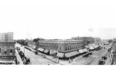 DOWNTOWN-1930s A historic street view of Downtown Cheyenne in 1930.