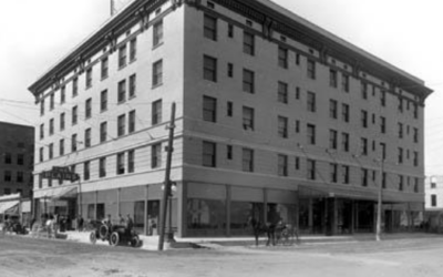 PLAINS-HOTEL-1910 A historic photo of the Plains Hotel from 1910.