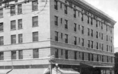 PLAINS-HOTEL-1924 A historic photo of the Plains Hotel from 1924.