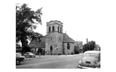 ST-MARKS A historic photo of St. Mark's church.