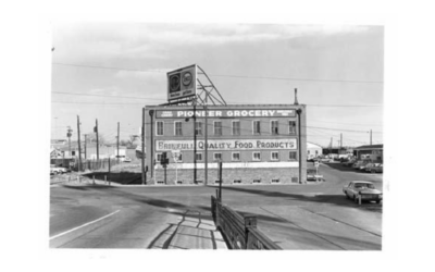 15TH-AND-WARREN A historic photo of Pioneer Grocery in Cheyenne.