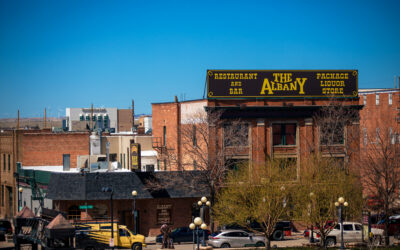 The Albany – Exterior Exterior view of The Albany restaurant and bar in Downtown Cheyenne.