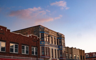 Atlas Theatre A skyline view featuring the Atlas Theatre in Downtown Cheyenne