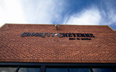 Crossfit Frontier Exterior view of signage on Crossfit Frontier