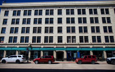 Hynds Building A street view of the Hynds Building in Downtown Cheyenne
