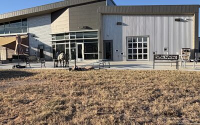 THE CHILDRENS MUSEUM: BEFORE BACK The exterior of the Cheyenne Children's Museum, facing the back side of the building.
